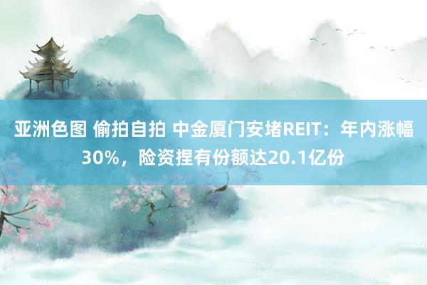 亚洲色图 偷拍自拍 中金厦门安堵REIT：年内涨幅30%，险资捏有份额达20.1亿份